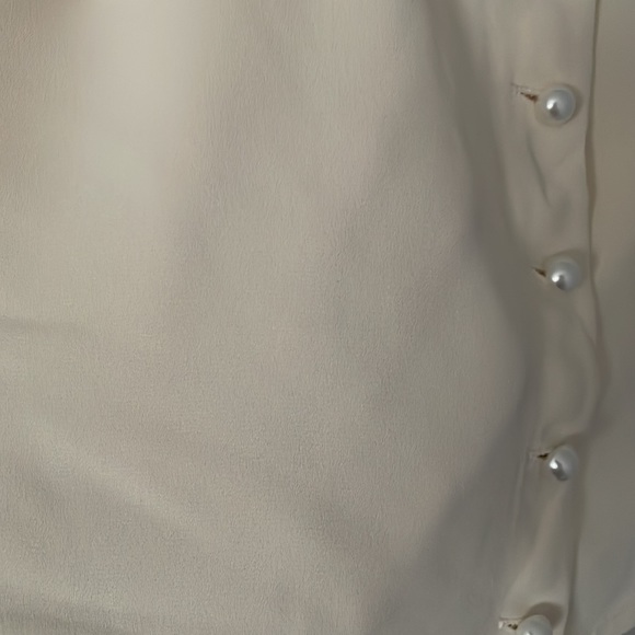 Sunday Best cropped pearl button top - Picture 5 of 5